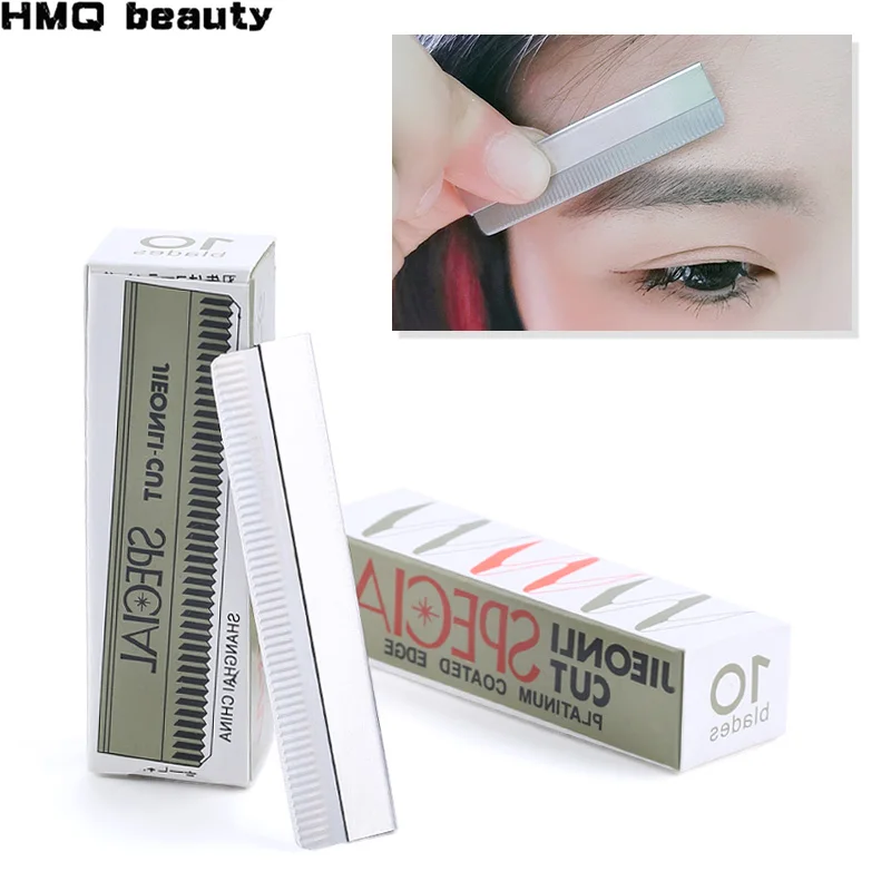 20PcsEyebrowTrimmerHairRemoverStainlessSteelWomenRazorFor