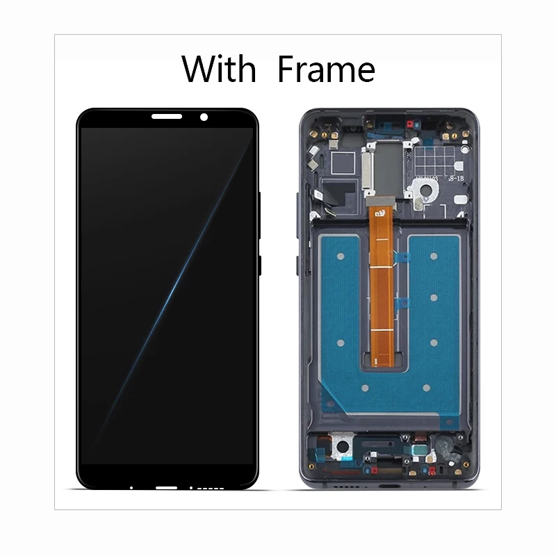 6," lcd s для huawei mate 10 Pro, ЖК-дисплей, сенсорный экран, дигитайзер, запасные части с рамкой для huawei mate 10 Pro, дисплей