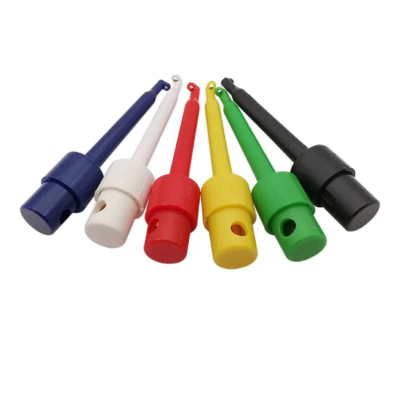5/10Pcs 58mm Single Test Hook Clips Test Probe For Electronic Testing IC Grabber Large Hook Clip Multimeter Tools