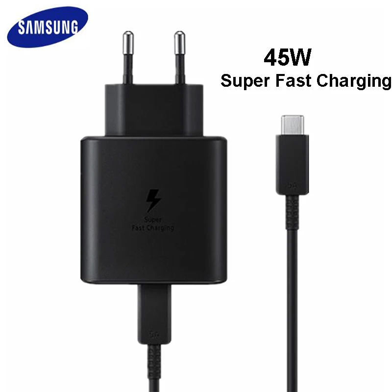 Зарядное устройство Samsung Note10 plus Super Snelle для путешествий Usb Pd Pss пластиковый адаптер