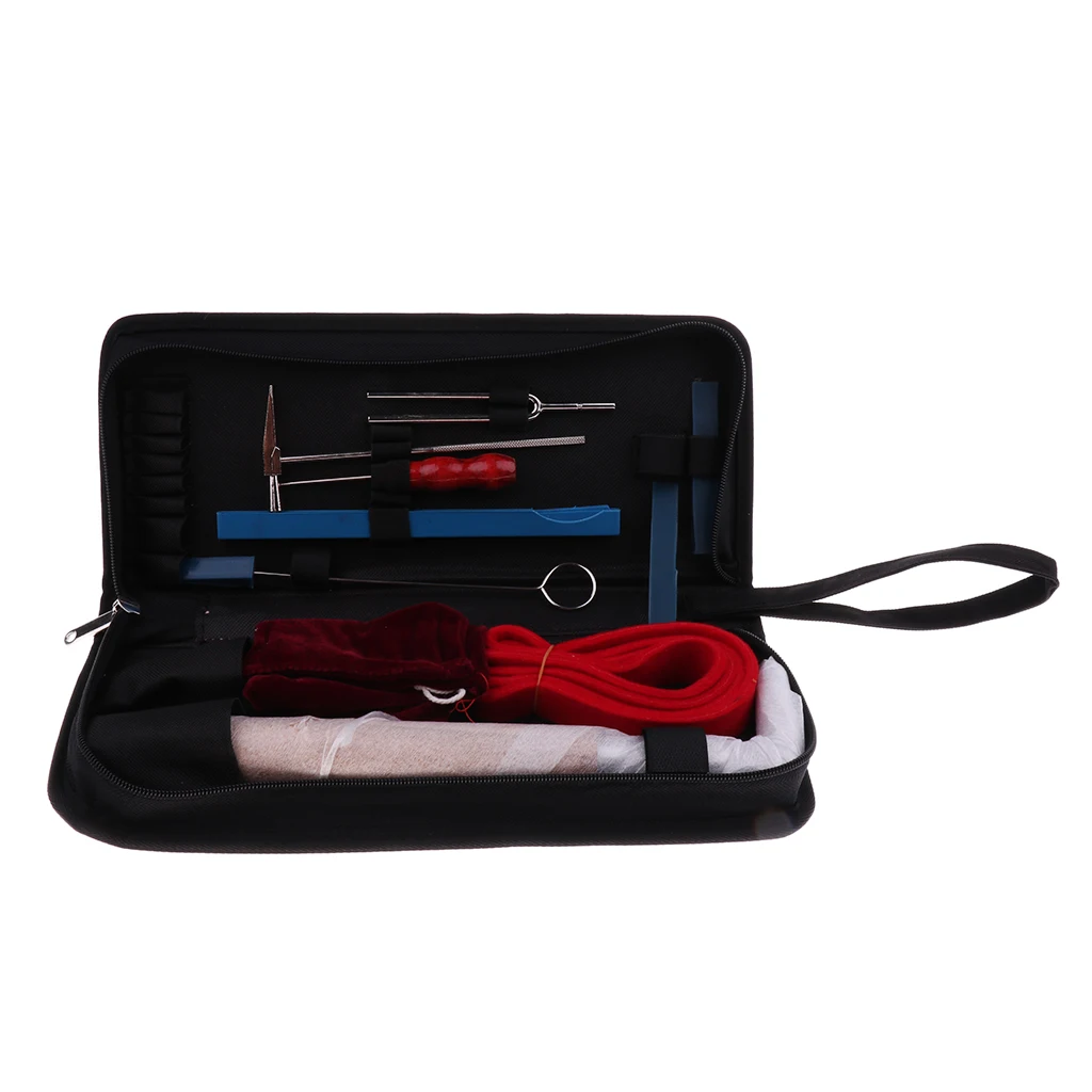 

Portable Piano Rubber Mute Temperament Strip Tuning Fork Tuning Harmmer Set