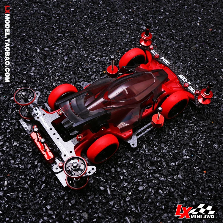 Tamiya 95286 1/32 Refit Mini 4WD Aero Thunder Shot Black Special