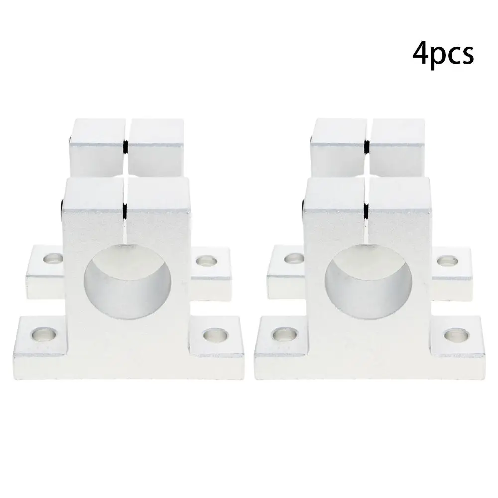 New 4PCS SK8-SK30 Bearings Suitable For Shaft Diameter 8-30mm Linear Guide Rail Aluminum Alloy Material 3D Printed Parts Bearing
