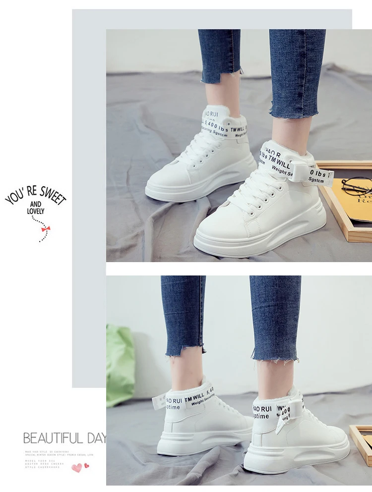 YRRFUOT; женская повседневная обувь на резиновой подошве; Лидер продаж; теплые трендовые кроссовки; лоферы; Новинка года; Сезон Зима; zapatos mujer; женская модная обувь; цвет белый