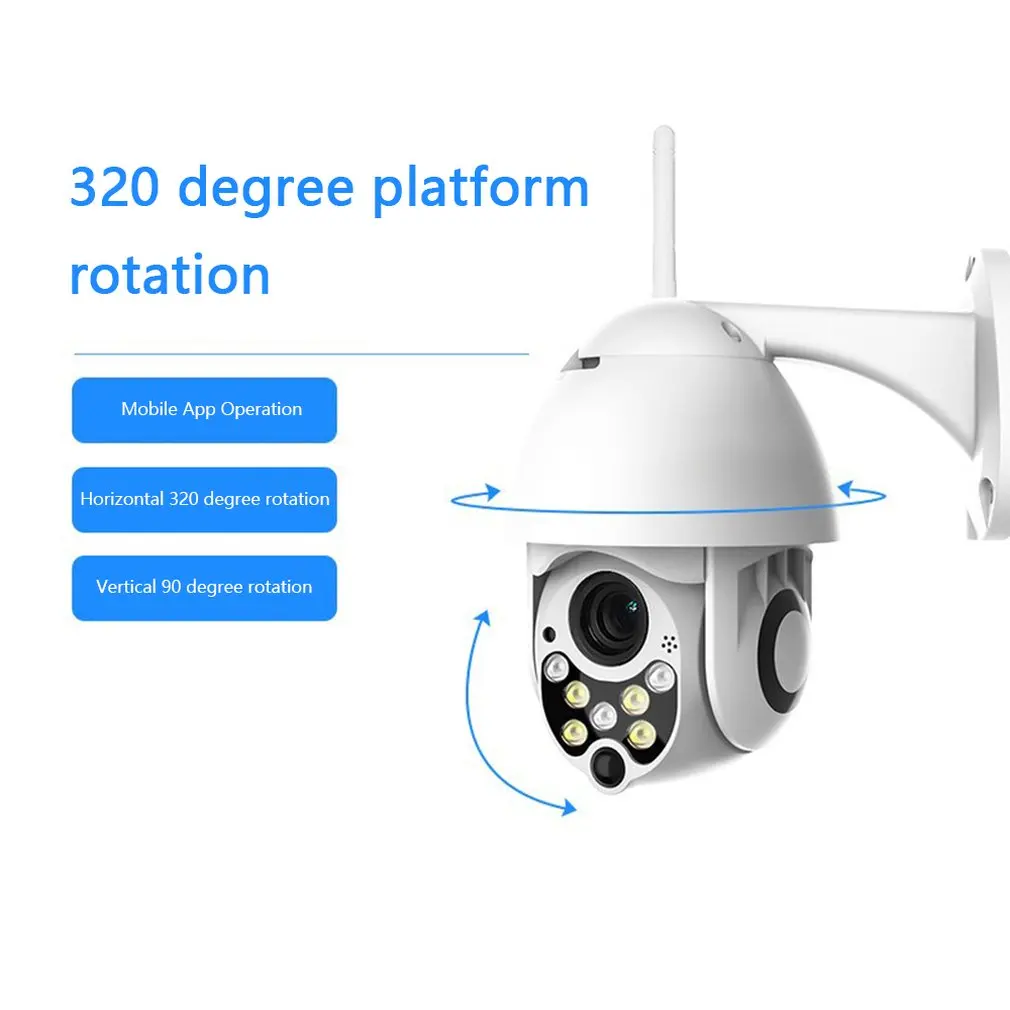 Ip-камера 360 градусов Сферический беспроводной монитор мобильный телефон wifi удаленный открытый Hd водонепроницаемый 4G камера сетевой зонд