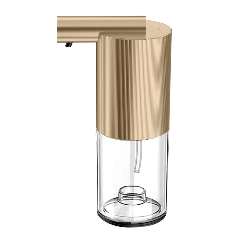 

Soap Dispenser,Touchless Aluminum Alloy Infrared Induction Silent Adjustable Foam Liquid Soap Dispenser for Bathroom