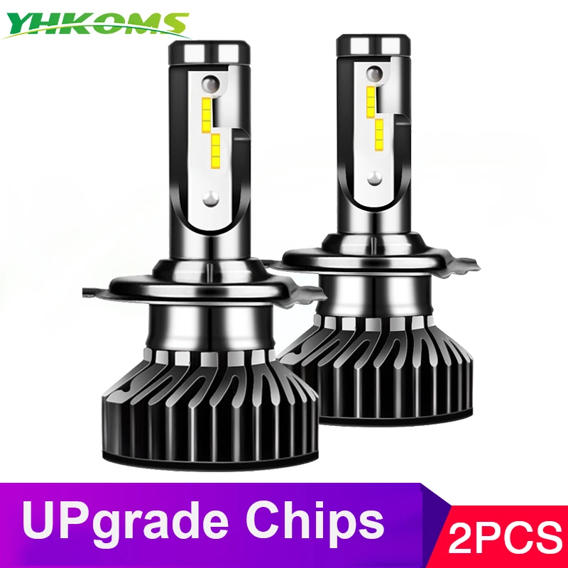 YHKOMS Araba Far H4 110W 16000LM Canbus H7 H1 LED H8 H9 H11 9005 9006 