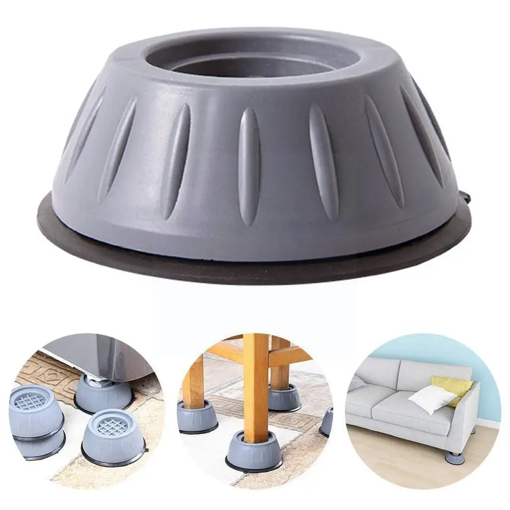 Anti Vibration Feet Pads Washing Machine Rubber Mat Universal Fixed Anti vibration Stand Dryer