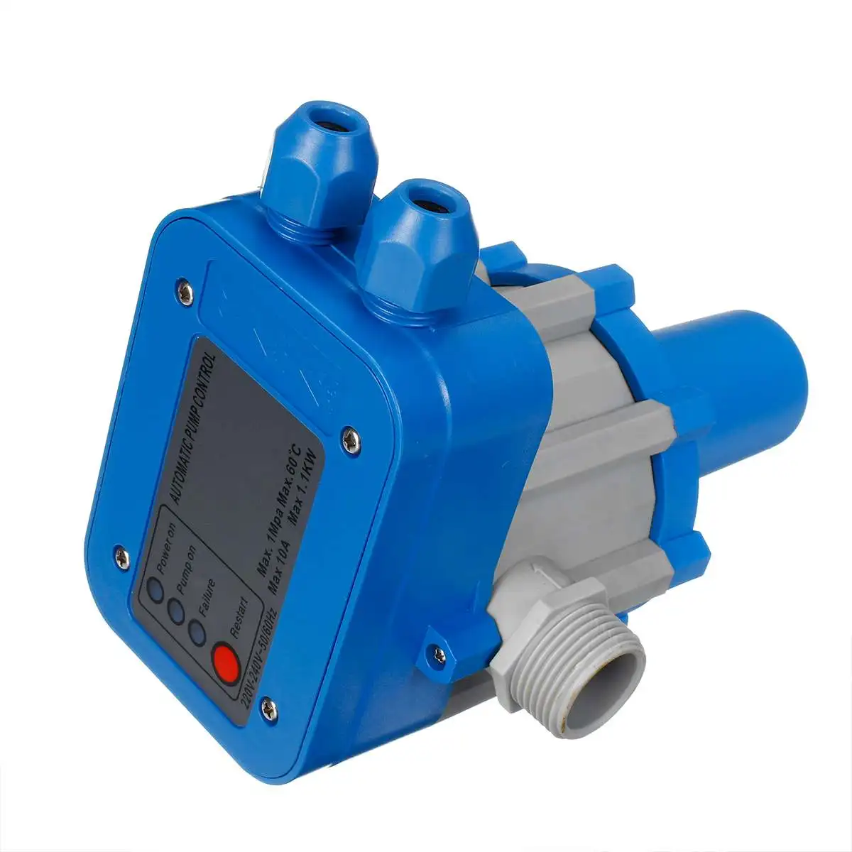 Professional 10A 1.1KW 1Mpa 10Bar Auto Water Valve Automatic Pump Controller Switch Accessories 220V-240V
