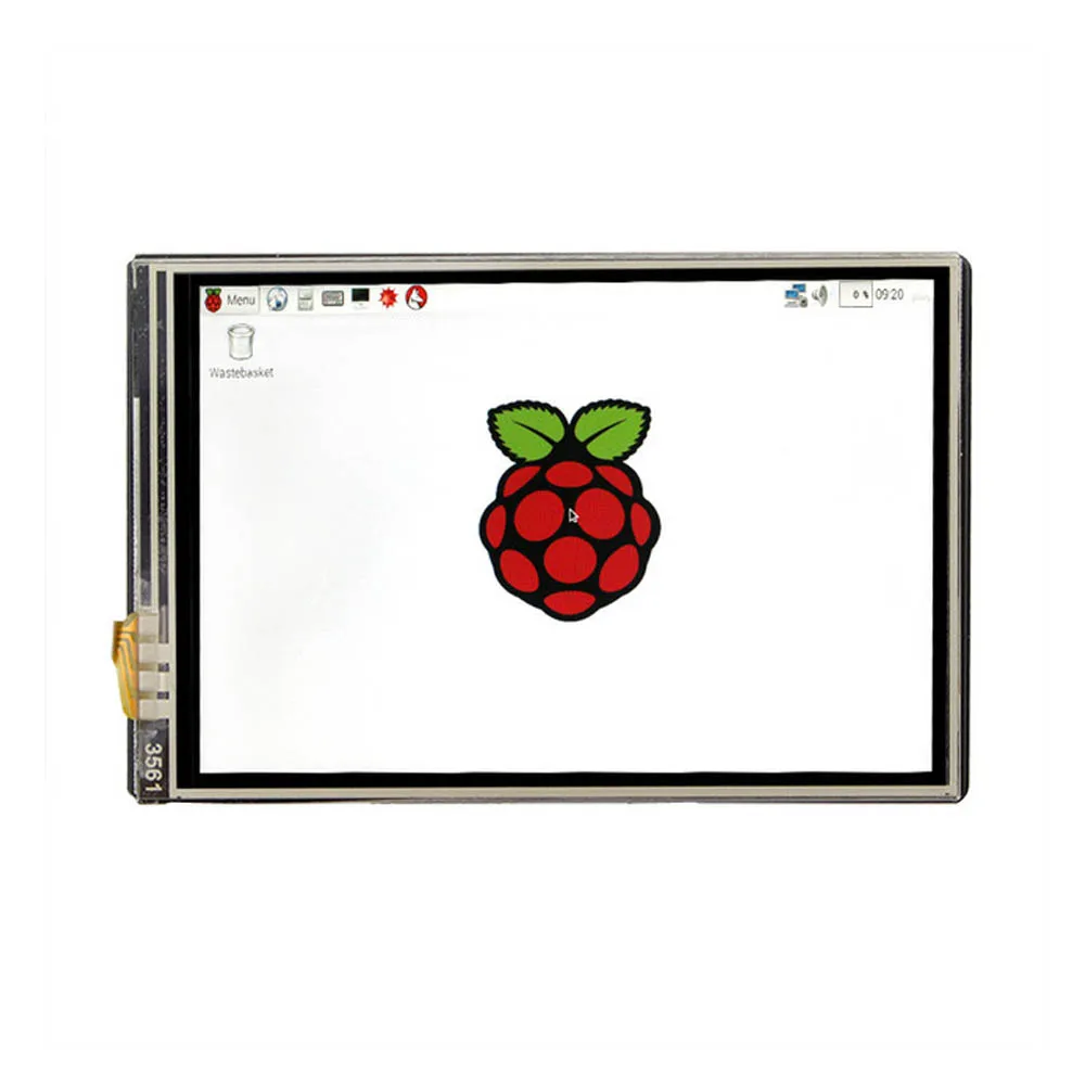  Raspberry Pi 4 Model B Kit 3.5 inch LCD 32GB SD Card ABS CaseHeat SinkUSB C Power Adapter for Raspb