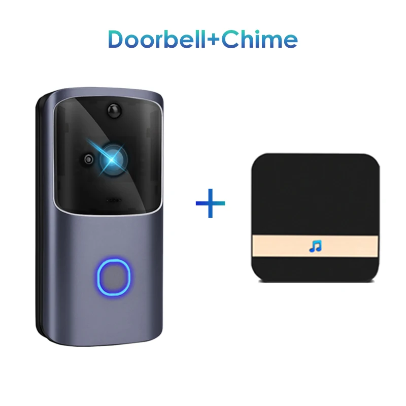 WIFI Doorbell Smart Home Wireless Phone Door Bell Camera Security Video Intercom 720P HD IR Night Vision For Apartments 