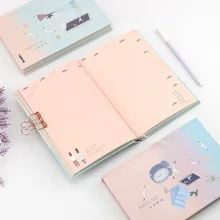 Канцелярские товары Fortune LEnWA Dream Don't Today ноутбук для девочек хипстерская серия Студенческая ручка книга иллюстрация блокнот
