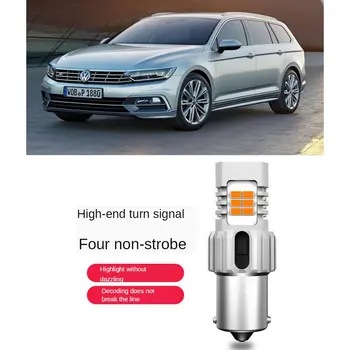 

EUR Front turn signal lights For Vw Passat cc Variant POLO 6R 6C Polo 4 5 replace indicator light bay9s bau15s canbus 2pc
