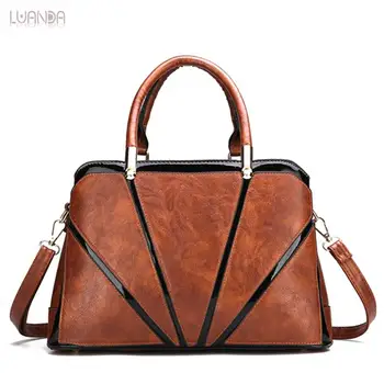 

Women bags PU Leather tote Bag Luxury Famous Designer Brand Handbags High Quality Classic Simple Ladies Shoulder Messenger Bags