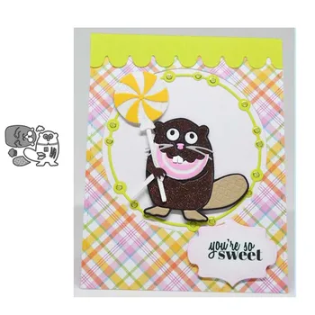 

Build up Otter Metal Cutting Dies Stencils Scrapbooking Album Paper Decorative Craft Embossing New 2019