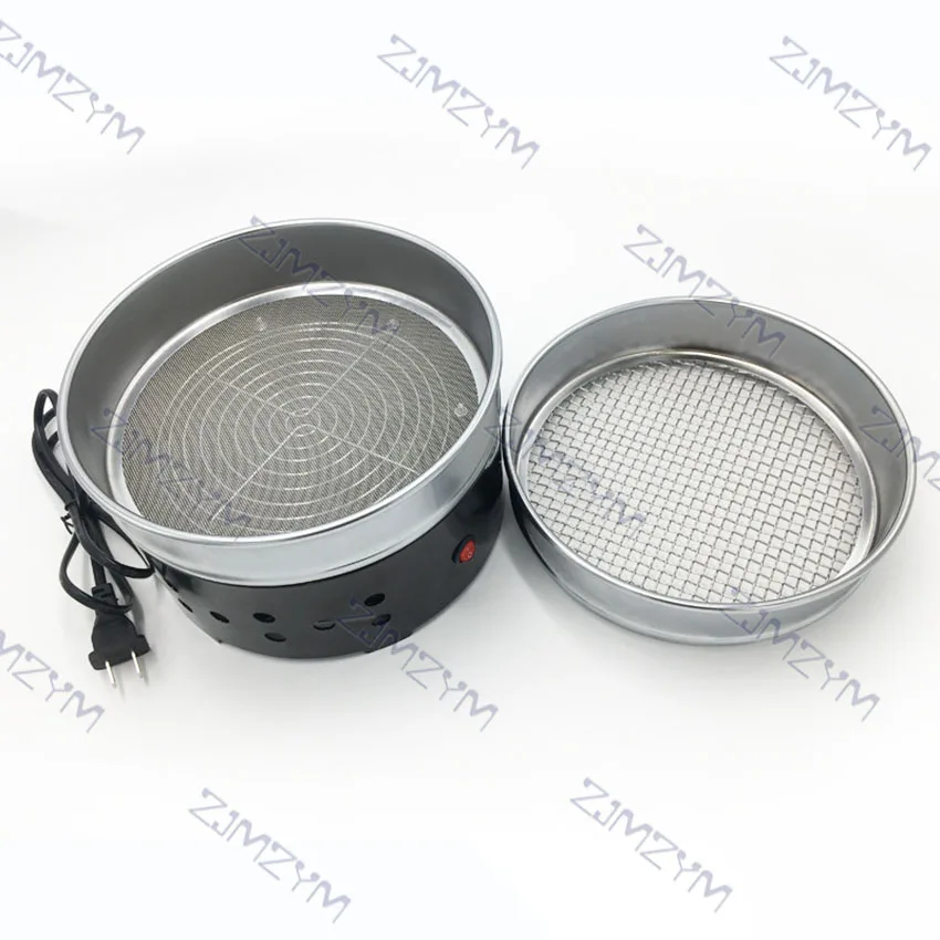 Coffee Bean Cooler 110V/220V 600g Household Coffee Beans Rapid Cooling Cooler Machine Double Layer With Stainless Steel Sieve