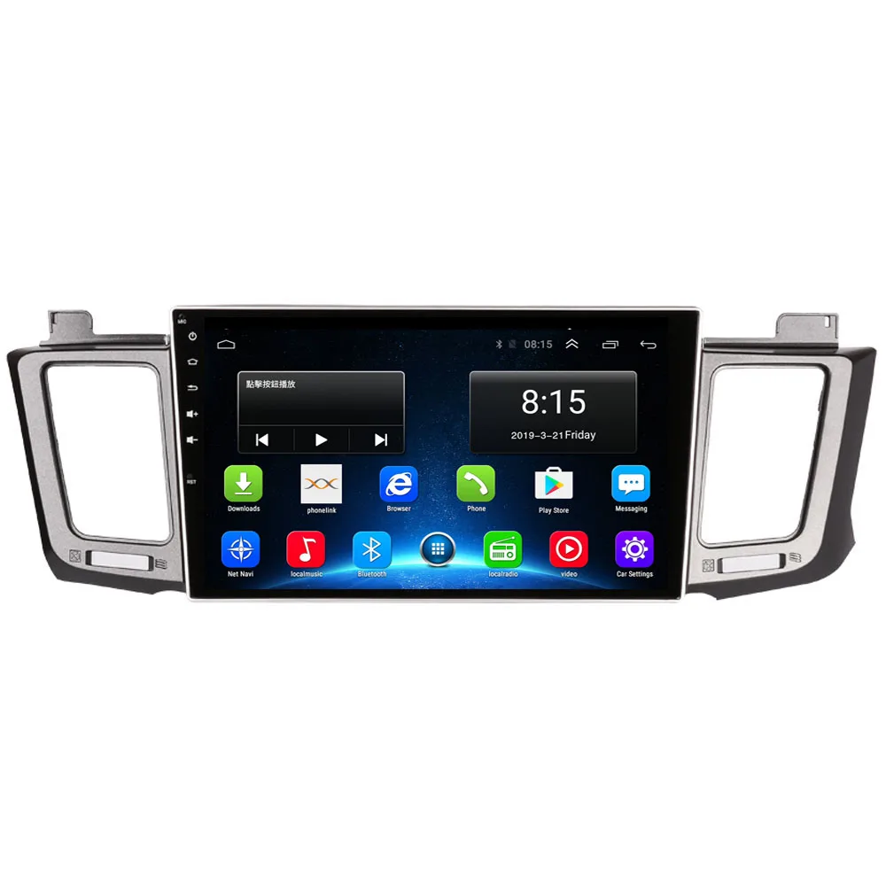 10 1 &quot4G LTE Android 8 подходит для TOYOTA RAV4 2013 2014 2015 Мультимедиа Стерео DVD плеер навигации