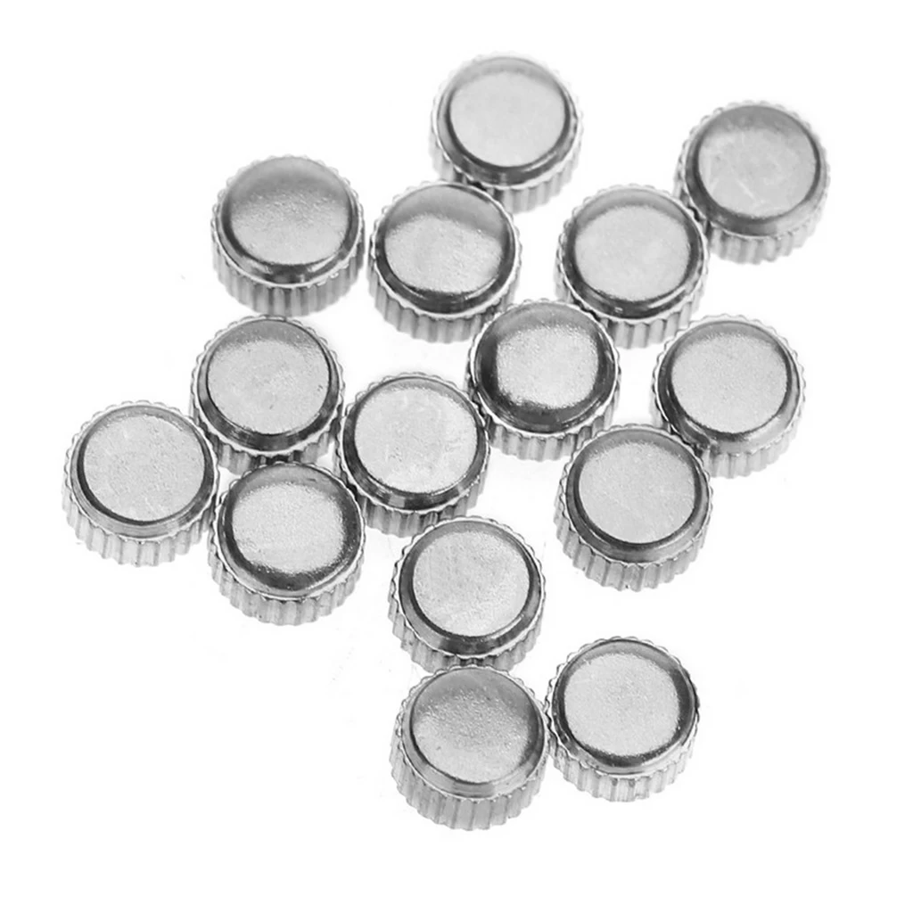 100pcs Waterproof Watch Crowns For Quartz Wrist Watch Repair Replacement