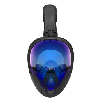 

Practical Detachable U Back Diving Universal Portable Electroplate Full Face Easy Apply Snorkel Mask Anti-fog Sea UV Protection