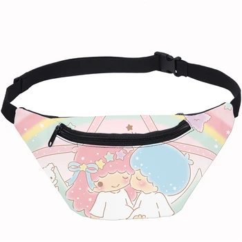 

VEEVANV Cartoon Little Twin Stars Fanny Packs For Women Waist Bags Belt New Brand Girls Waist Pack Belly Chest Bag Phone Purse