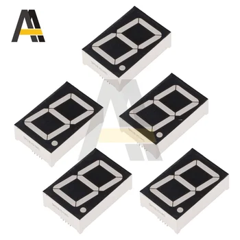 5pcs 0.56 pollici 7 segmenti 1-Bit tubo digitale Display a LED blu modulo Display a LED 1Bit tubo digitale anodo comune blu