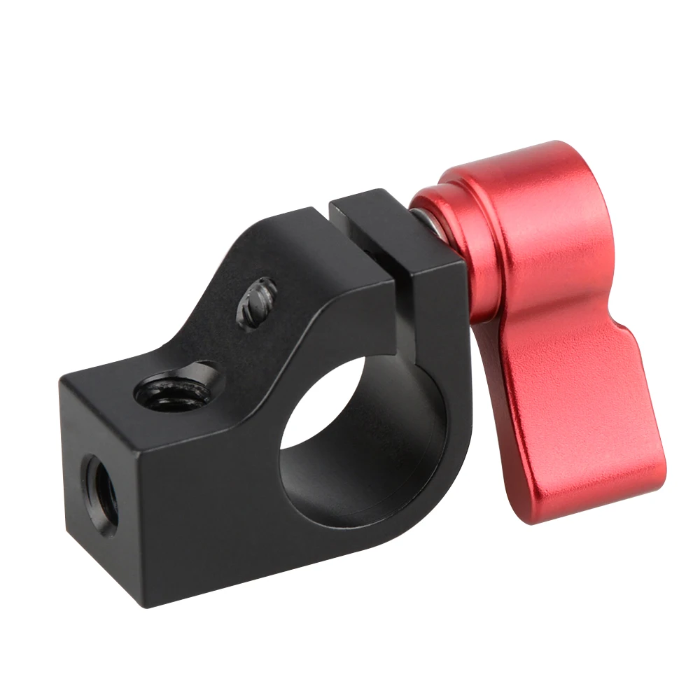 

HDRIG Standard 15mm Single Rod Holder Clamp With For DSLR Camera 15mm Rail Rod Support System