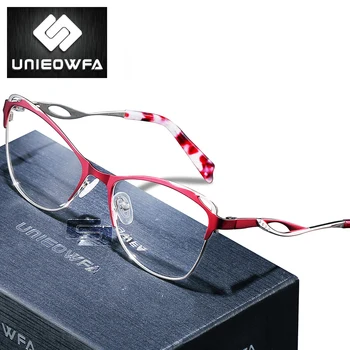

Cat Eye Prescription Eyeglasses Optical Myopia Progressive Glasses Women Photochromic Blue Light Blocking Eyewear Reading Degree