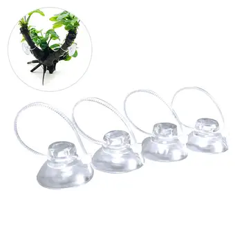 

Aquarium Suction Cups Aquarium Suction Hooks With Adjustable Cable Ties Durable For Aquarium Fish Tank Binding Moss Shrimp Nest