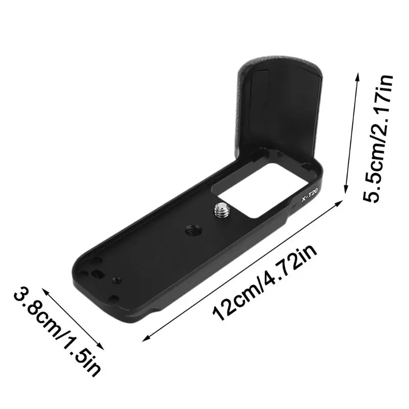 Metal Aluminum Alloy Quick Release L Plate Bracket Hand Grip for Fuji film X-T10 X-T20 X-T30 Camera