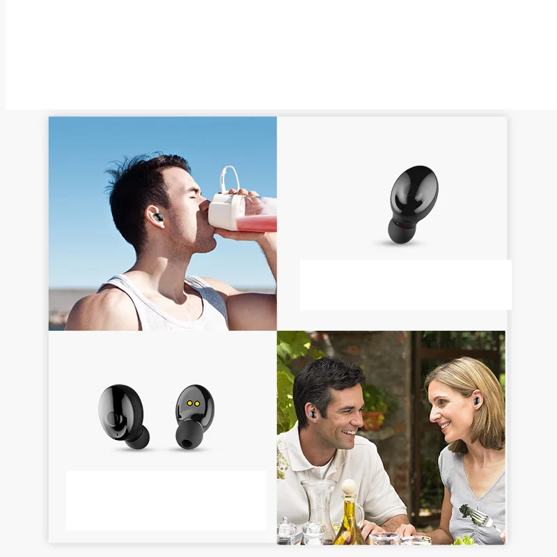 Новинка, мини TWS, беспроводные Bluetooth наушники, зарядка через usb, Автомобильная Bluetooth V5.0, Спортивная беспроводная гарнитура с микрофоном для iPhone, samsung