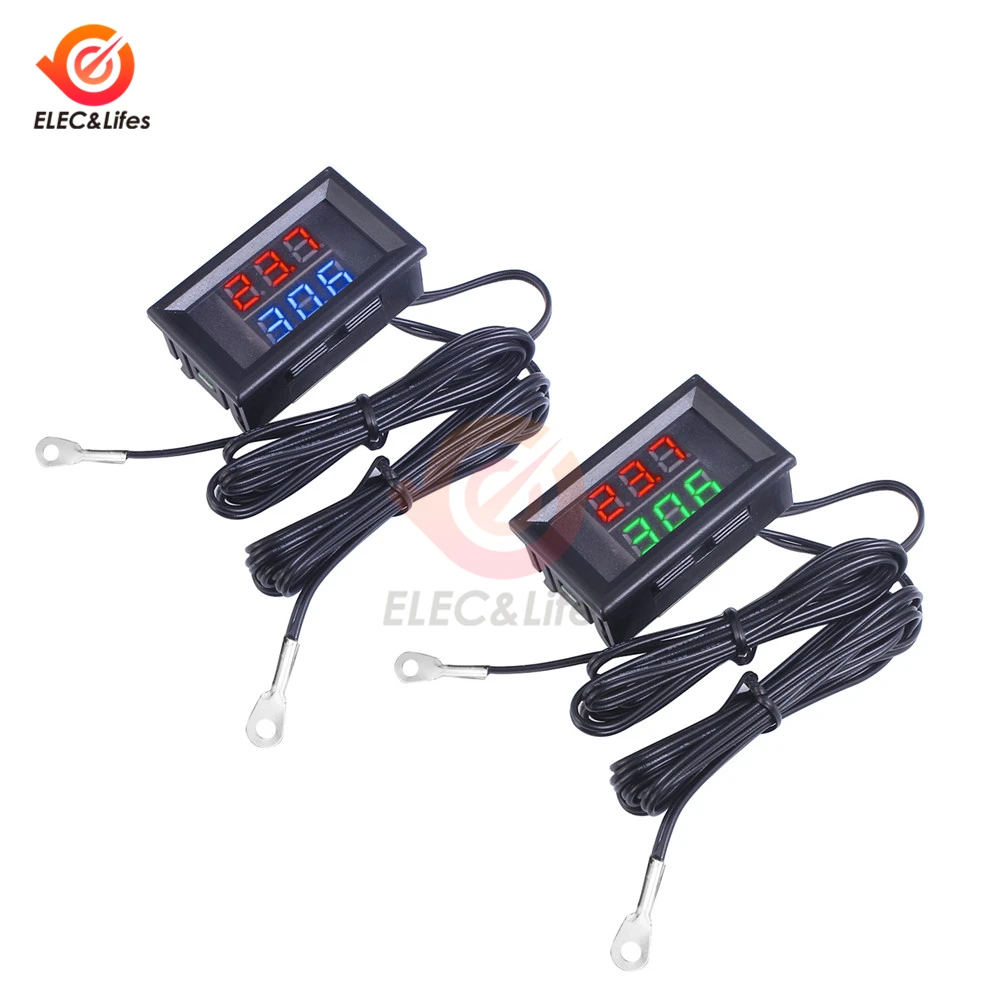 Digital Thermostat Temperature Sensor Controller Regulator Module w// Probe