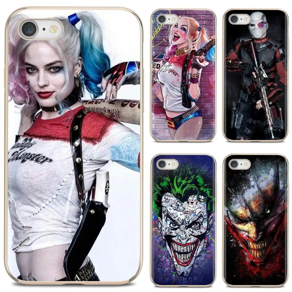 Чехлы для телефонов Joker-Harley-Quinn-клоун-комикс-самоубийство iPhone 10 11 12 Pro Mini 4S SE 5C 6 6S 7 8 X
