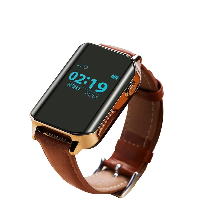 

Old Man GPS Positioning Watch Card Instert Phone Anti-loss Bracelet Anti Lost Tracking Smart Heart Rate Measurement Waterproof B