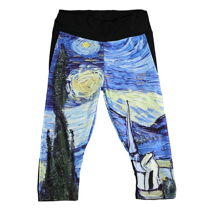 Leggings HOT! SEXY! Women Galaxy Purple Leggings Space Printed Pants Milk Leggings sexy legging Plus Size S-XL