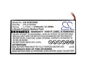

Cameron Sino KT.0020H.002 PR-279594N Battery for Acer Iconia One 10 B3-A20 Iconia Tab 10 A3-A40 A5008 Iconia One 10 5700mAh