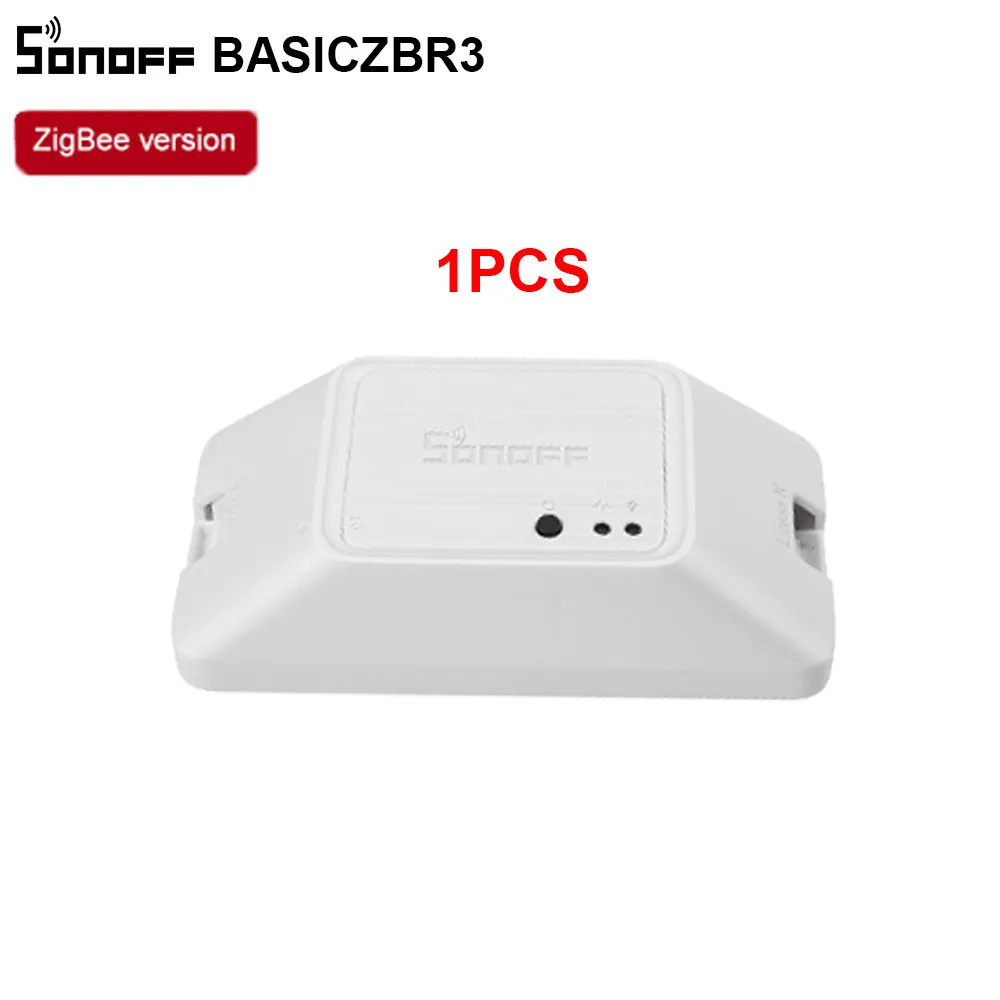 1/3/5/10PCS Itead SONOFF BASICZBR3 Zigbee DIY Smart Switch Module Wireless Voice Remote Control Switch For Smart Home Automation 