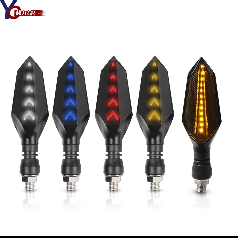 Motorcycle Turn Signal Light Flashing 12 LED lights FOR Aprilia TUONO V4 1100RR TUONO / R DUCATI HYPERMOTARD 821 SP 939 SP 1100