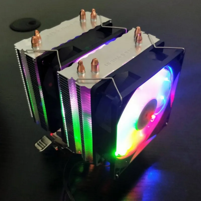 Высокое качество игровой компьютер 3 PIN кулер процессора вентилятор радиатора для Intel и для AMD