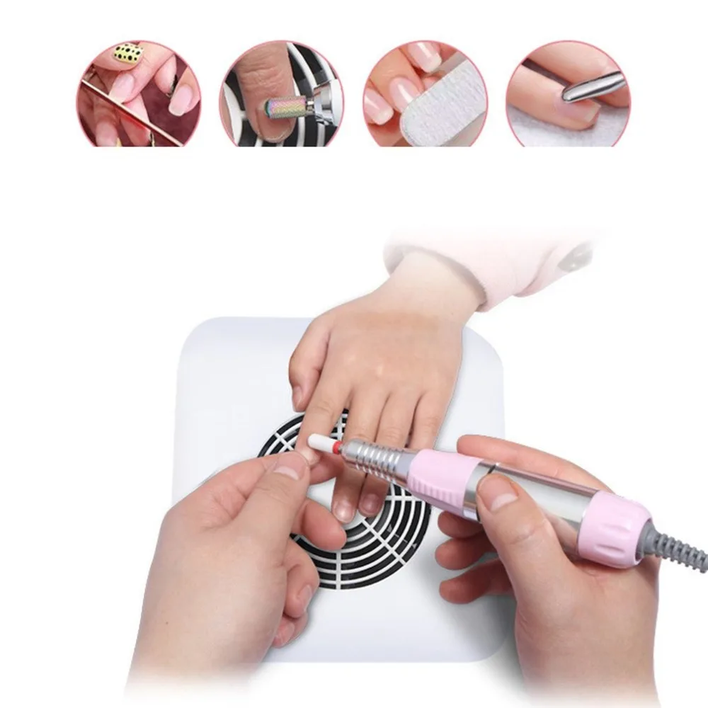

Small Size Nail Dust Collector Manicure Set Machine Manicure Tools Vacuum Cleaner kit For Nail Art Dust Cleaner