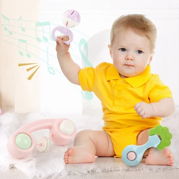 

14PCS Set Rattle Teethers Baby Bottle Gift Toddler Toy 0-24 Months