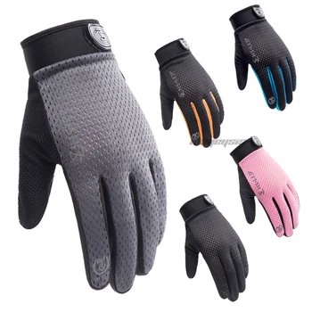 

Anti-Slip Riding Gloves Windproof Mountain Bike Gloves Outdoor Cycling Full Finger Glove Bicycle Bike Motorcycle Fishing