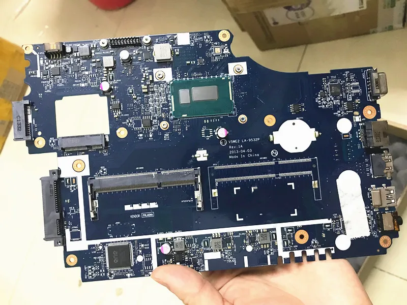 Подходит для Acer Aspire E1 532 572 LA 9532P материнская плата с 2955U V5WE2 one momery слот|Материнские
