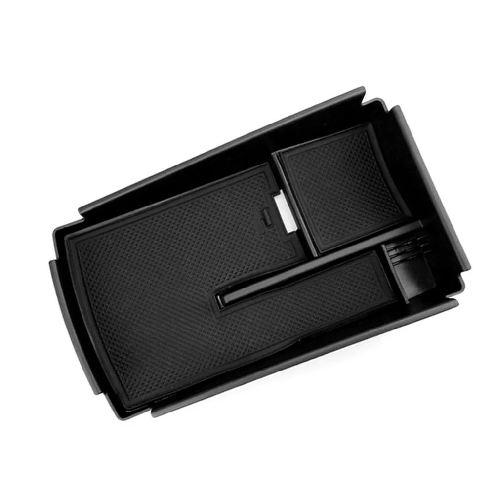 Черный ящик для хранения в подлокотнике автомобиля контейнер лоток Накладка для Passat CC B6 B7 Magotan B6 B7L центральная консоль внутренние части Органайзер