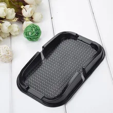 Автомобильный нескользящий липкий коврик, автомобильный Противоскользящий коврик для приборной панели, подставка для телефона, вертикальный ключ, прочный автомобильный гаджет