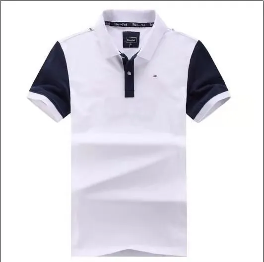 Hombre eden park Топ для мужчин короткий рукав Повседневная регби рубашка camisa вышитые eden park поло мужская