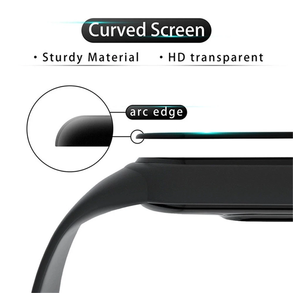 Screen Protectors 3PCS Full Screen Protector For Xiaomi Redmi Watch 2 Lite 4 lite 3 Active Film Samrtwatch Mi Poco Watch Lite Protective Not Glass