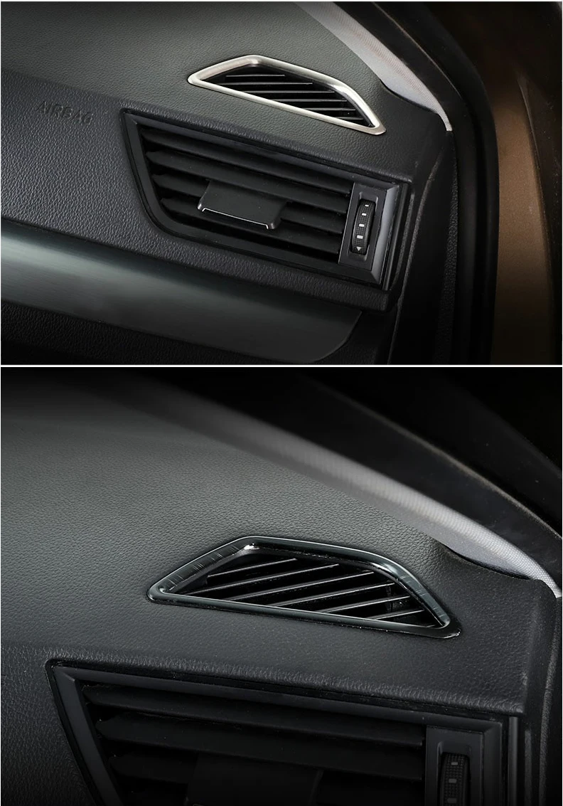 Lsrtw2017 дверей автомобиля звук Динамик вентиляционное отверстие приборной панели для хранения ручка Накладка для Skoda Superb интерьер Молдинги