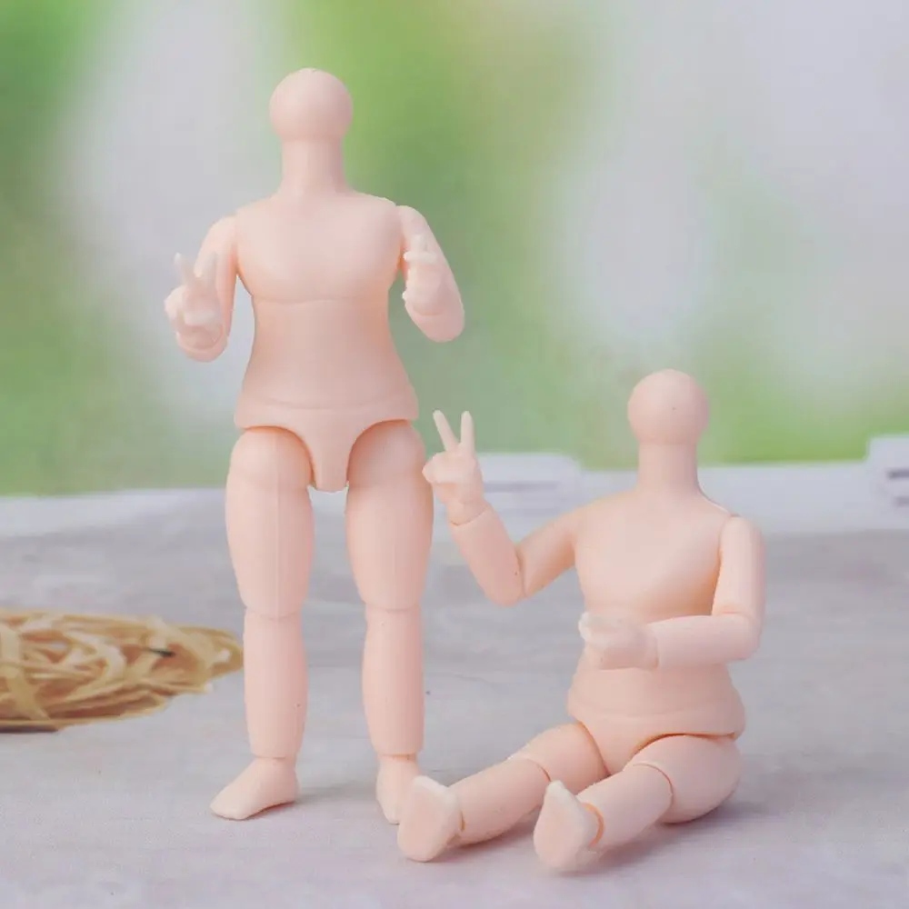 toy dolls 13 Movable Joints DIY Change Makeup Nude Pvc Doll Spherical Jointed Doll Body Toys Accessory Suits 1/12 1/8 Scale 9.5/11/15.5cm my little pony toys