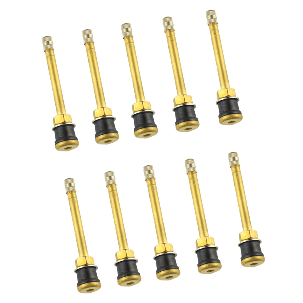 10pcs TR571 Tubeless Valve Stem 5/8'' (16mm) Rim Hole Tire Repair Parts