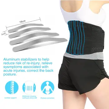 

Adjustable Yosoo Back Brace Breathable Lumbar Support Waistband Safety Belt for Lower Back Pain Braces Supports